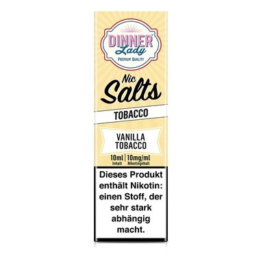 Liquid Vanilla Tobacco - Dinner Lady Nikotinsalz