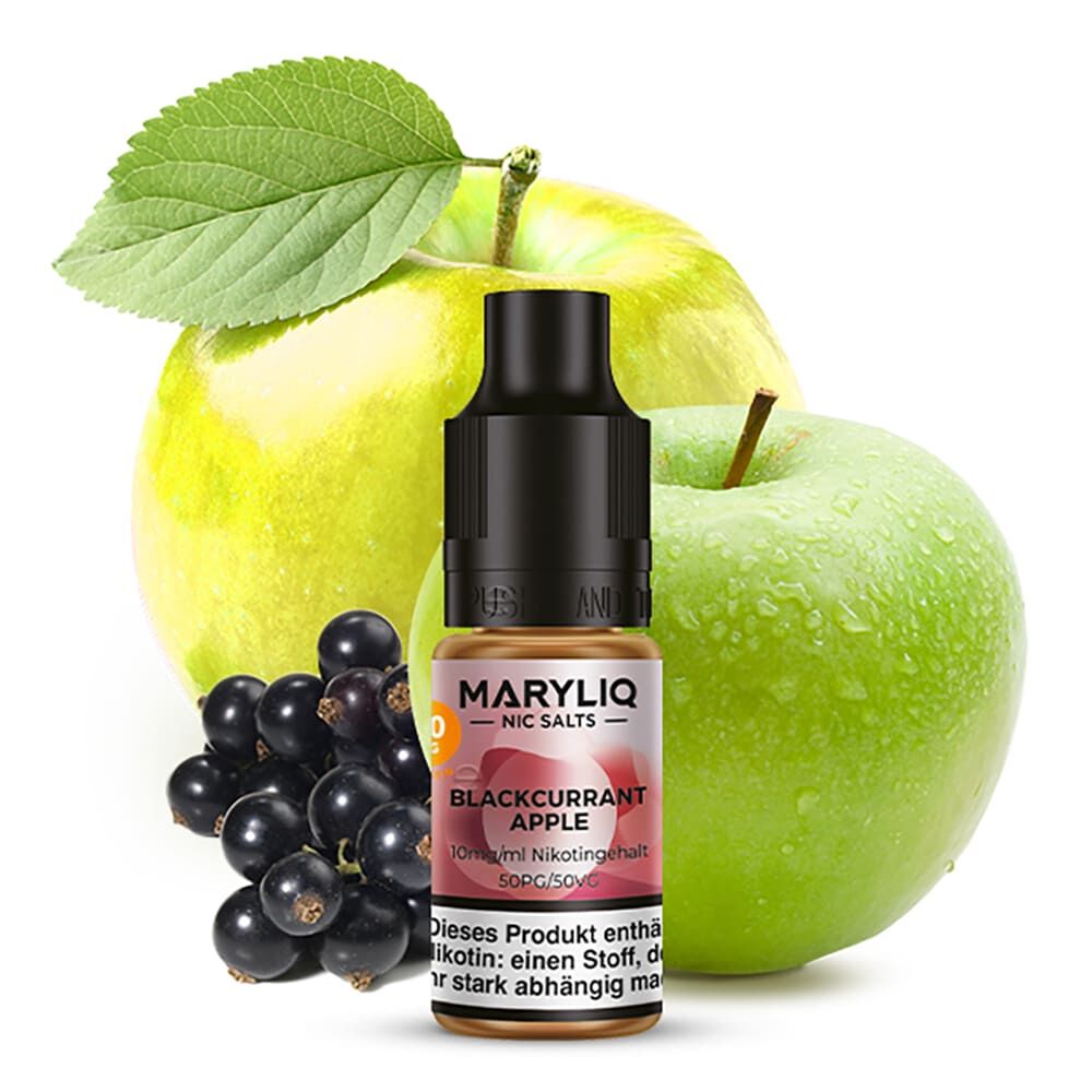 Liquid Blackcurrant Apple - Maryliq Nikotinsalz Liquid Blackcurrant Apple - Maryliq Nikotinsalz