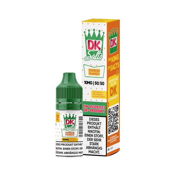 DK Salts Nikotinsalz - Sunrise Mango - Liquid 10mg 10ml