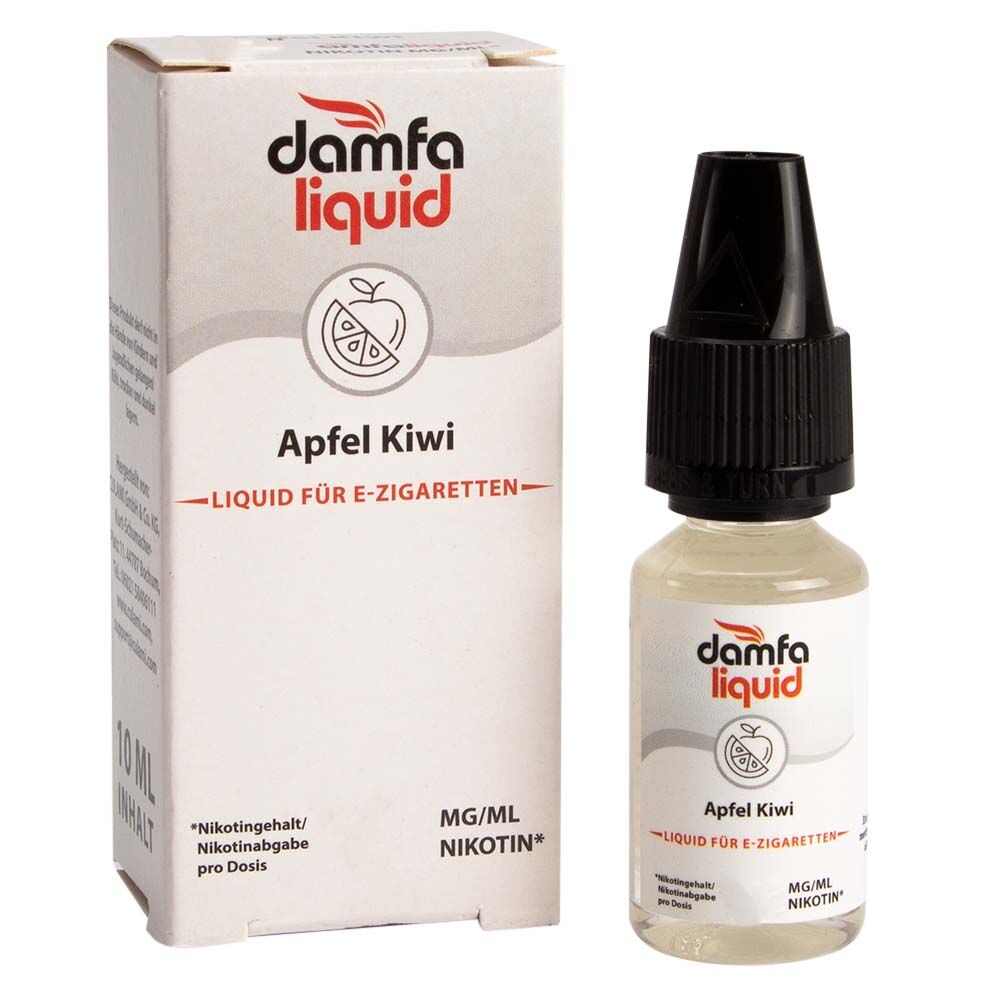 damfaliquid Apfel Kiwi (Fresh Green) 12mg 10ml  C