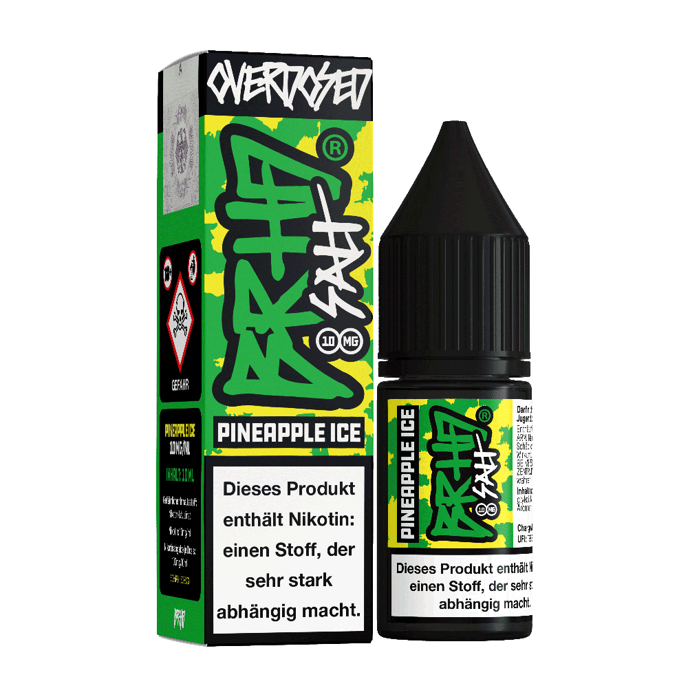 BRHD Barehead Nikotinsalz - Pineapple Ice - Liquid 10mg 10ml  C BRHD Barehead Nikotinsalz - Pineapple Ice - Liquid 10mg 10ml  C