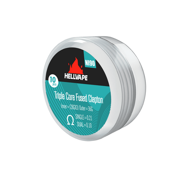 Hellvape Triple Core Fused Clapton Coil 0,21 Ohm Ni90