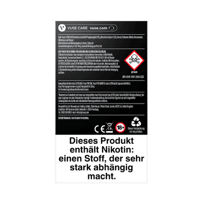 2x Vuse Ultra Pods Strawberry Ice 20mg