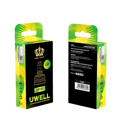 Uwell Crown Nano MTL 1,2 Ohm Verdampferkopf (Crown Nano Tank) Uwell Crown Nano MTL 1,2 Ohm Verdampferkopf (Crown Nano Tank)