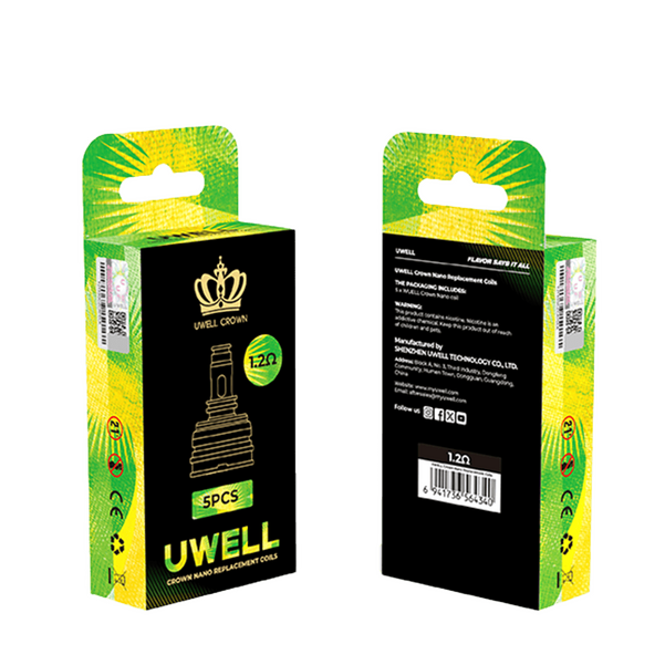 Uwell Crown Nano MTL 1,2 Ohm Verdampferkopf (Crown Nano Tank)