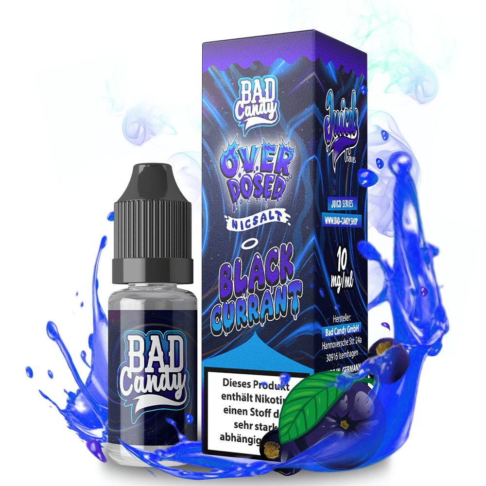 Liquid Blackcurrant Lemonade - Bad Candy Nikotinsalz Liquid Blackcurrant Lemonade - Bad Candy Nikotinsalz