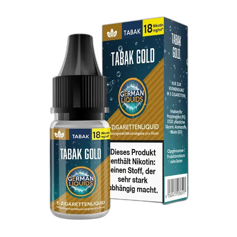 German Liquids Tabak Gold 18mg