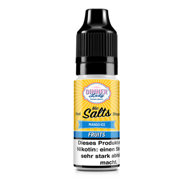 Liquid Mango Ice - Dinner Lady Nikotinsalz 20mg Liquid Mango Ice - Dinner Lady Nikotinsalz 20mg