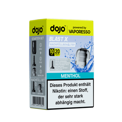 Vaporesso dojo Blast X Einweg Pod - Menthol - 20mg Vaporesso dojo Blast X Einweg Pod - Menthol - 20mg