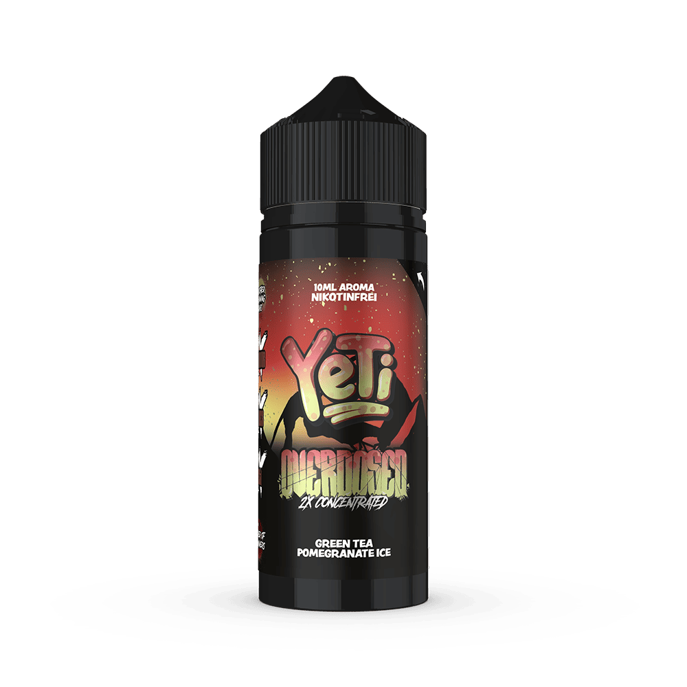 Aroma Green Tea Pomegranate Ice - Yeti Overdosed Aroma Green Tea Pomegranate Ice - Yeti Overdosed