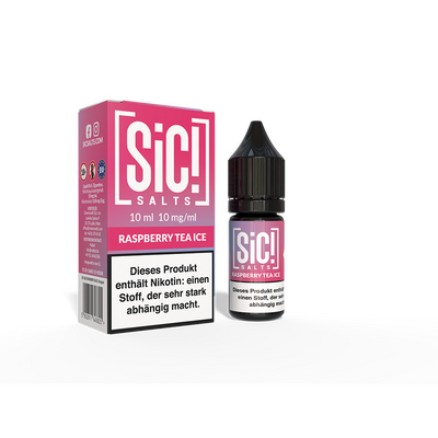 SIC Nikotinsalz Raspberry Tea Ice 10ml Liquid 10mg