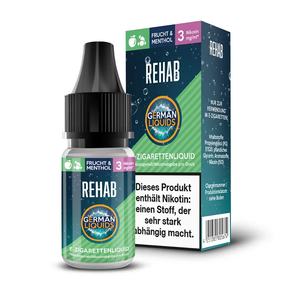 Liquid Rehab 3 mg - German Liquids Liquid Rehab 3 mg - German Liquids