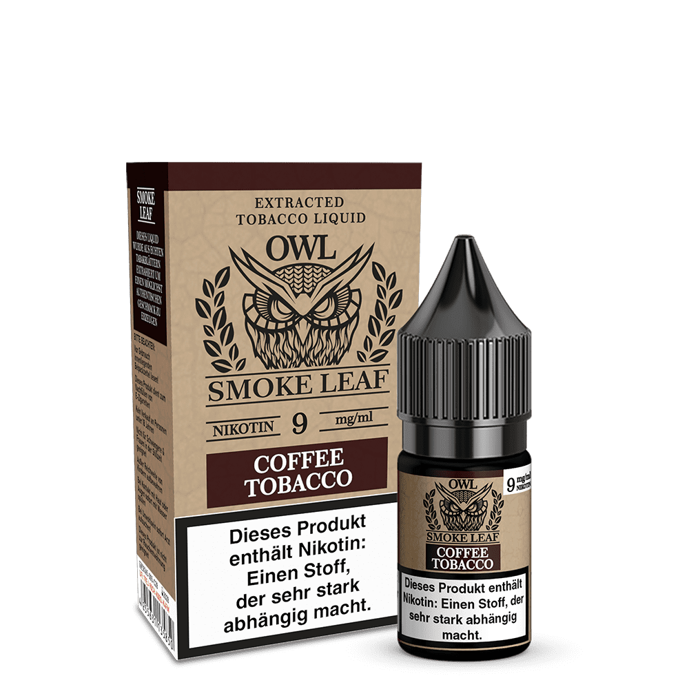 OWL Smoke Leaf Coffee Tobacco Liquid 9mg