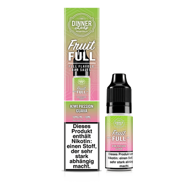 Liquid Kiwi Passion Guava - Dinner Lady Fruit Full Nikotinsalz