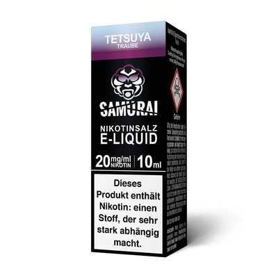 Liquid Tetsuya Traube - Samurai Nikotinsalz 20mg
