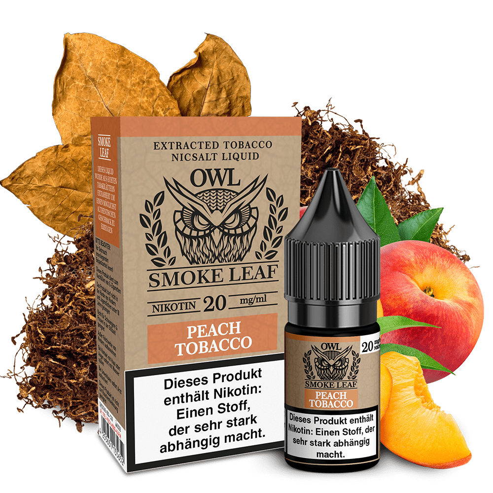 Liquid Peach Tobacco - OWL Smoke Leaf Nikotinsalz 20mg