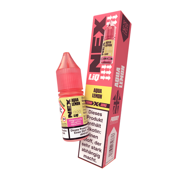 Liquid Aqua Lemon - Nex Liq Nikotinsalz 20mg Liquid Aqua Lemon - Nex Liq Nikotinsalz 20mg
