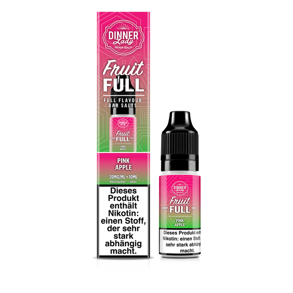 Liquid Pink Apple - Dinner Lady Fruit Full Nikotinsalz 20mg Liquid Pink Apple - Dinner Lady Fruit Full Nikotinsalz 20mg