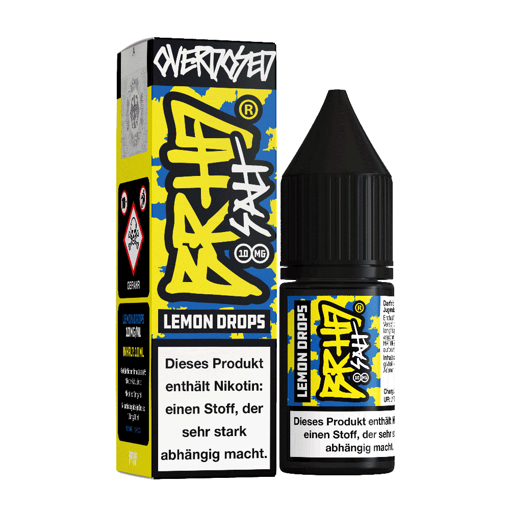 BRHD Barehead Nikotinsalz - Lemon Drops - Liquid 10mg 10ml  C