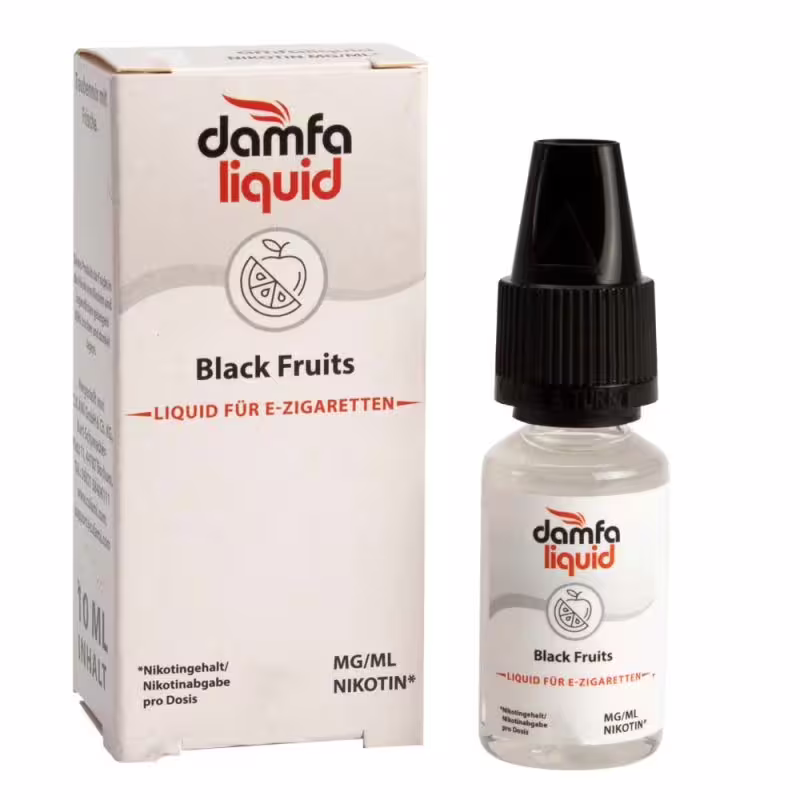 damfaliquid Black Fruits 0mg 10ml