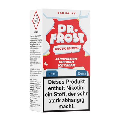 Liquid Strawberry Coconut Ice Cream - Dr. Frost Nikotinsalz 20mg