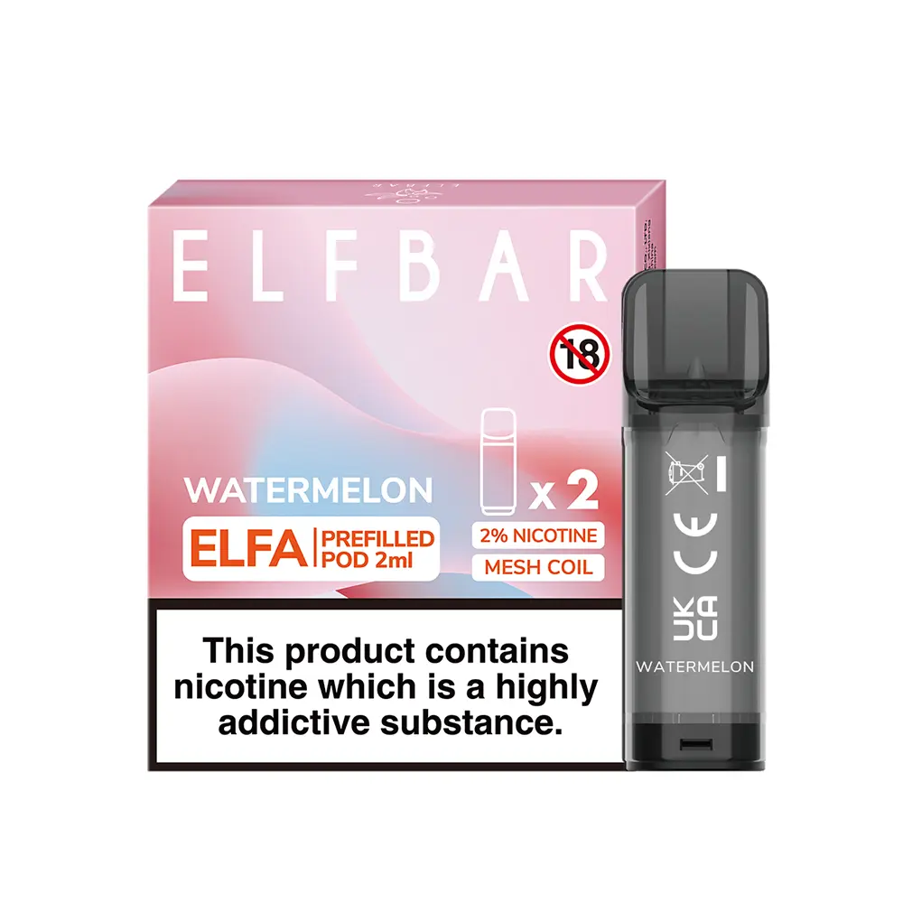 Elfbar - Elfa Pods Watermelon Nikotinsalz 20mg Elfbar - Elfa Pods Watermelon Nikotinsalz 20mg