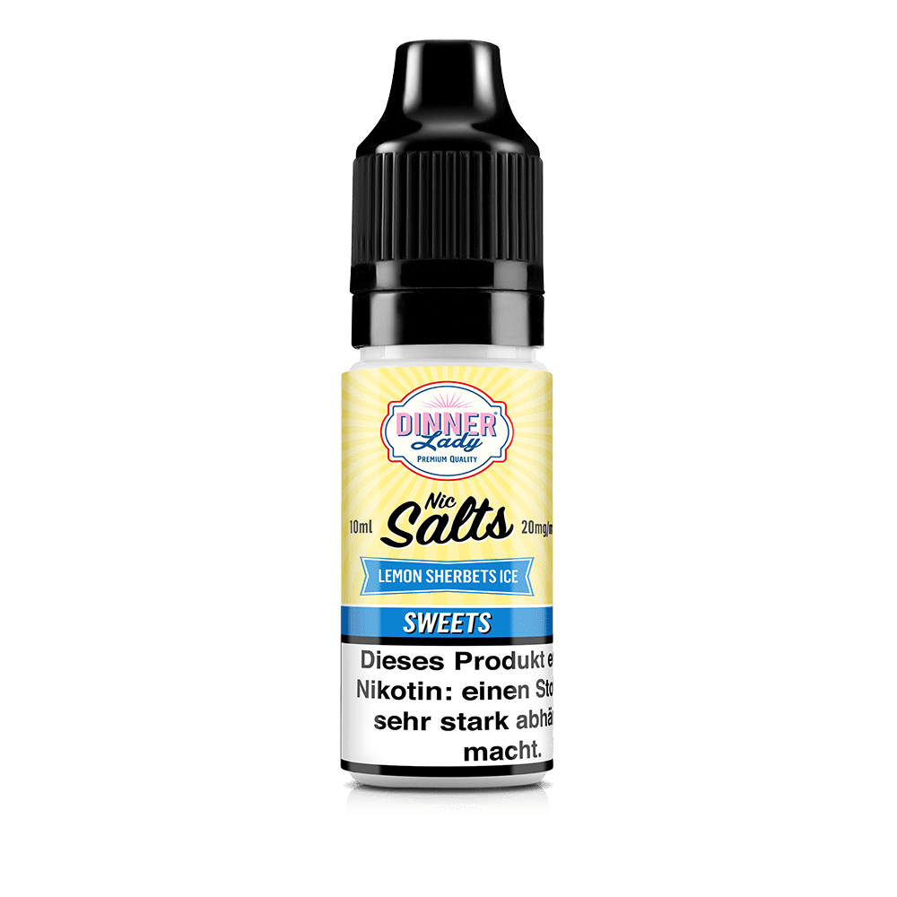 Liquid Lemon Sherbets Ice - Dinner Lady Nikotinsalz