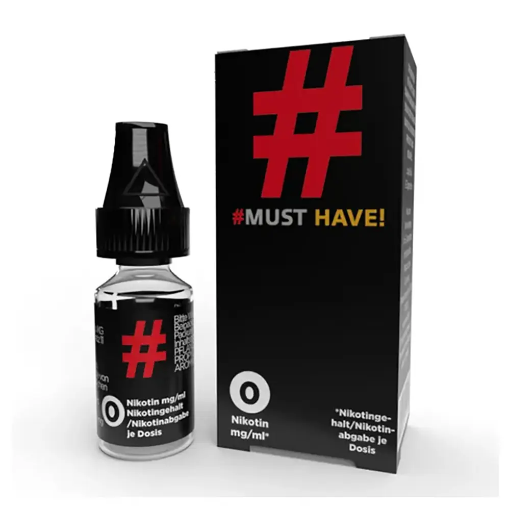 Liquid # - MUST HAVE 0mg Liquid # - MUST HAVE 0mg