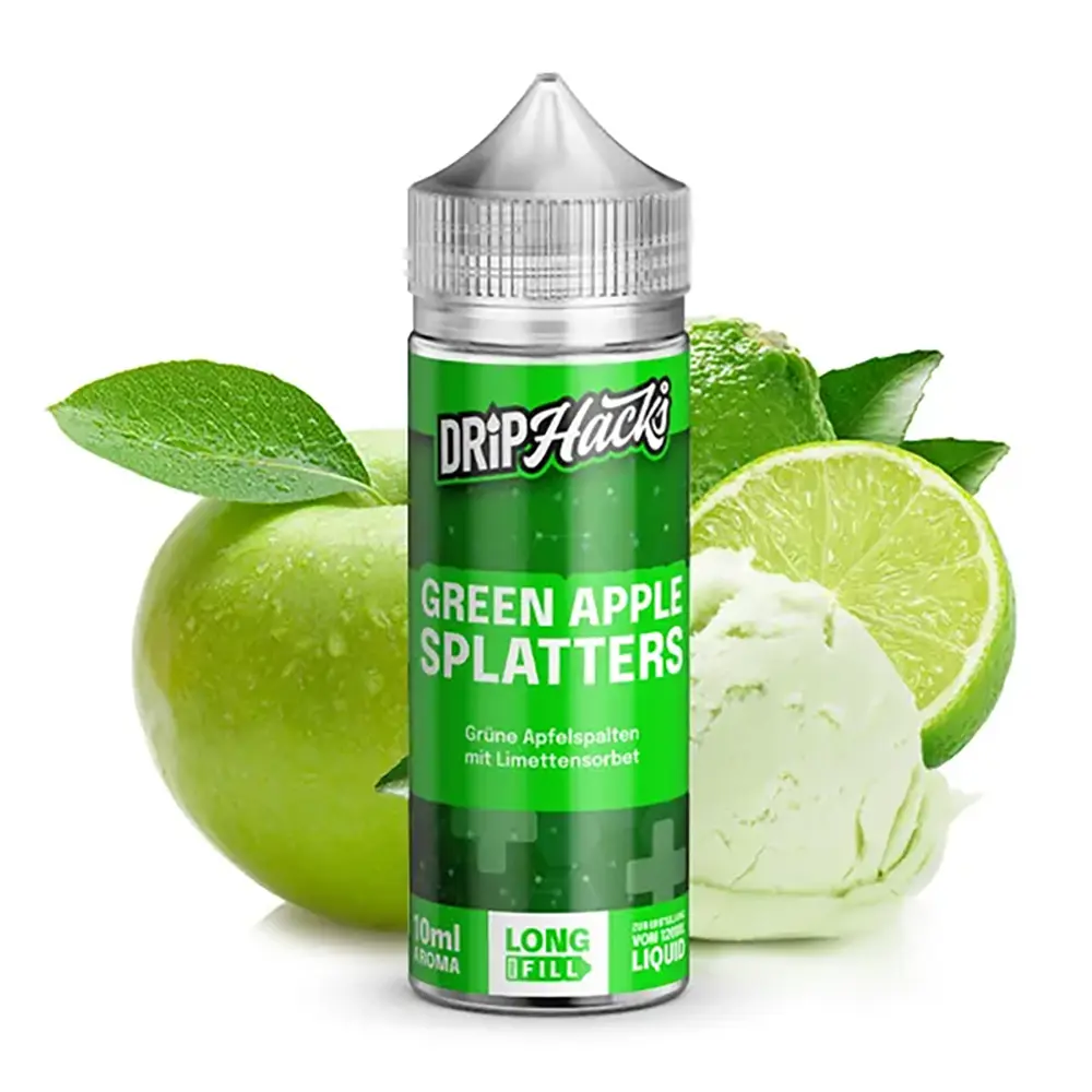 Aroma Green Apple Splatters - Drip Hacks