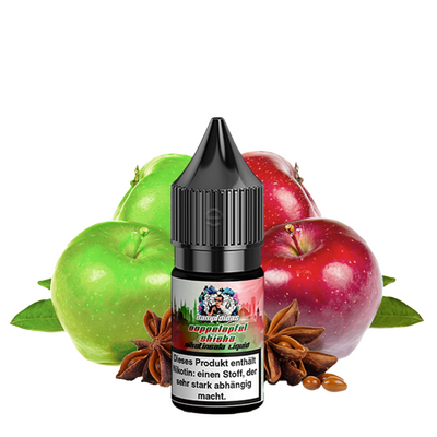 Liquid Doppelapfel Shisha - Dampfdidas Nikotinsalz Liquid Doppelapfel Shisha - Dampfdidas Nikotinsalz