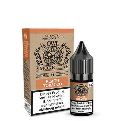 OWL Smoke Leaf Peach Tobacco Liquid