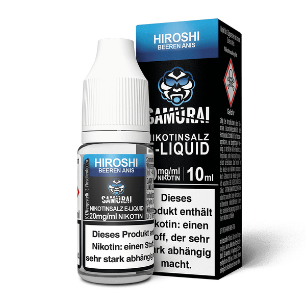 Liquid Hiroshi Beeren Anis - Samurai Nikotinsalz 20mg Liquid Hiroshi Beeren Anis - Samurai Nikotinsalz 20mg