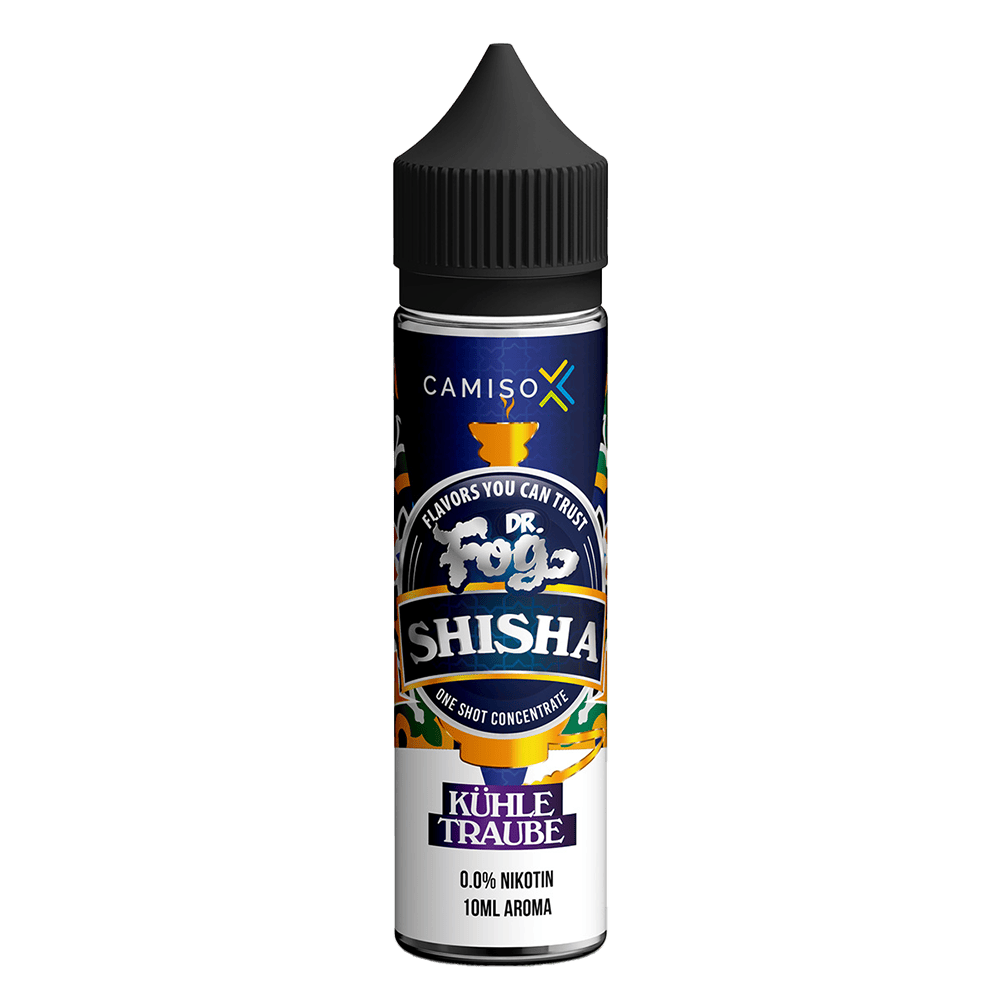 Dr. Fog Longfill - Kühle Traube - 10ml Aroma in 60ml Flasche  C