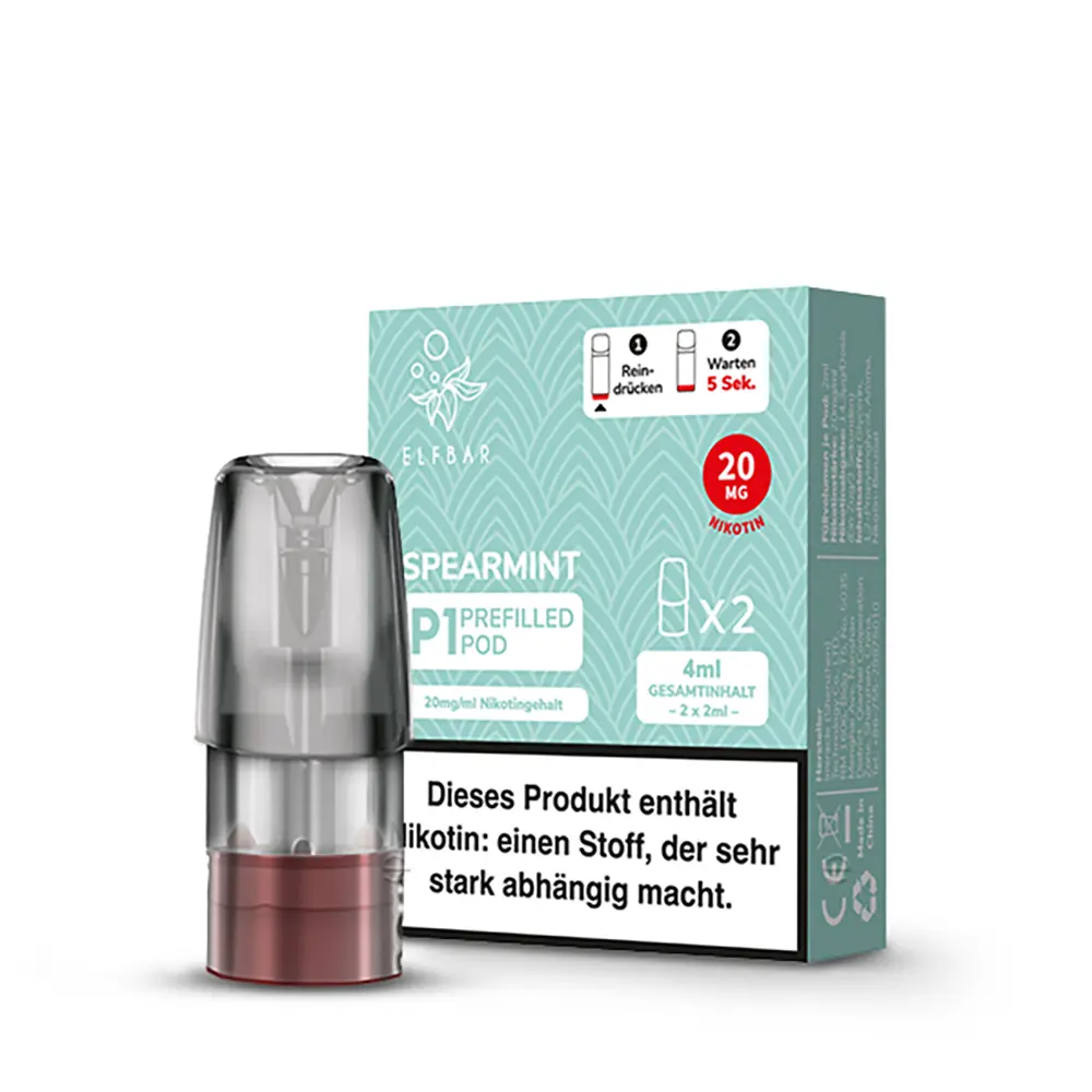 Elfbar - Mate 500 Pods Spearmint Nikotinsalz 20mg