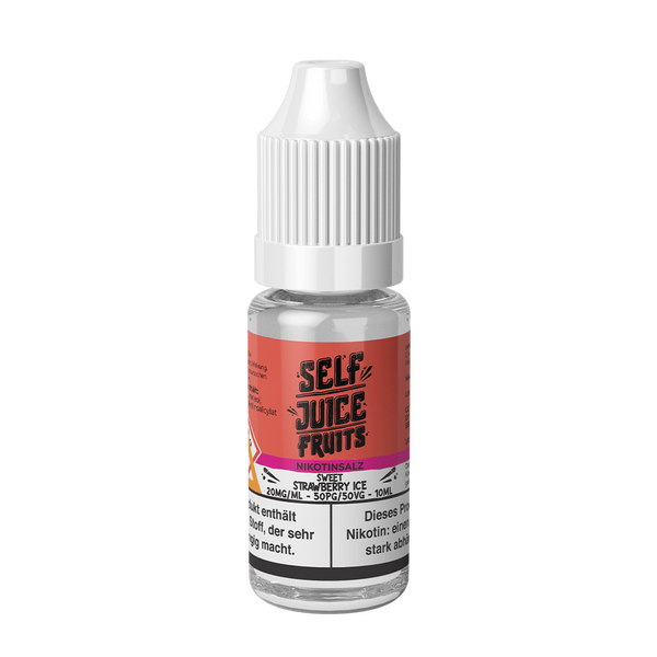 Liquid Sweet Strawberry Ice - Self Juice Nikotinsalz 20mg
