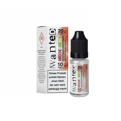 Liquid Kirsche Limette - Wanted Overdosed Nikotinsalz 20mg