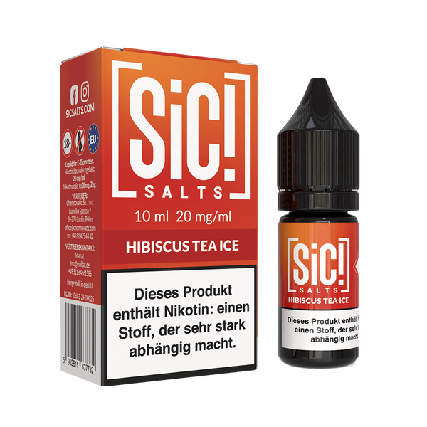 SIC Nikotinsalz Liquid - Hibiscus Tea Ice - 20mg SIC Nikotinsalz Liquid - Hibiscus Tea Ice - 20mg