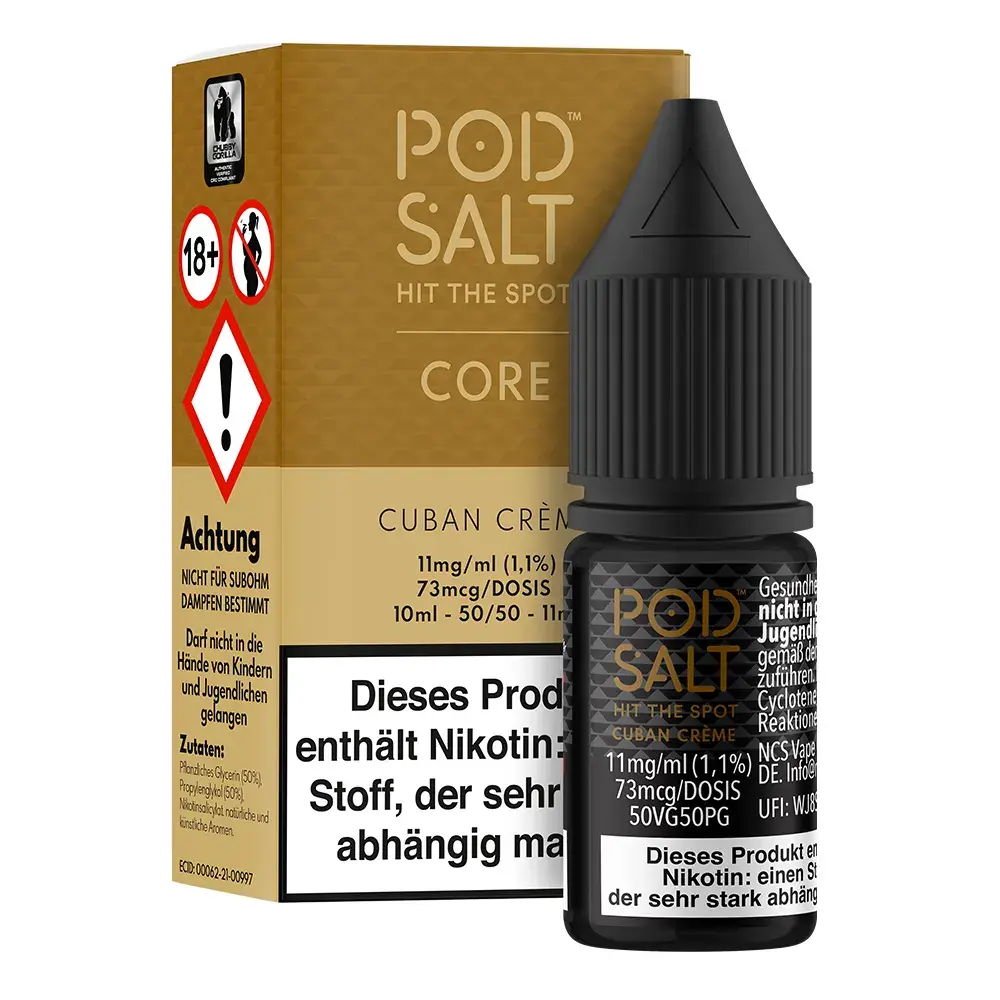 Liquid Bano Creme - Pod Salt Core Nikotinsalz 11mg Liquid Bano Creme - Pod Salt Core Nikotinsalz 11mg