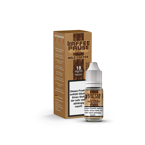 Liquid Milk & Coffee - Kaffeepause by Steamshots Nikotinsalz 20mg Liquid Milk & Coffee - Kaffeepause by Steamshots Nikotinsalz 20mg