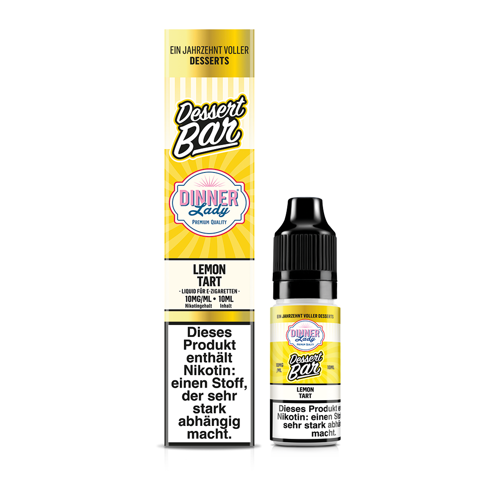 Dinner Lady Nikotinsalz Lemon Tart 50/50 10ml Liquid 10mg