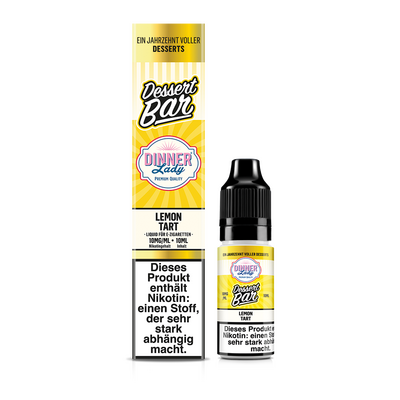 Dinner Lady Nikotinsalz Lemon Tart 50/50 10ml Liquid 10mg