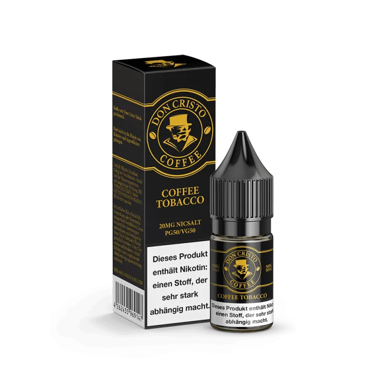 Don Cristo Nikotinsalz Coffee 10ml 10mg Don Cristo Nikotinsalz Coffee 10ml 10mg