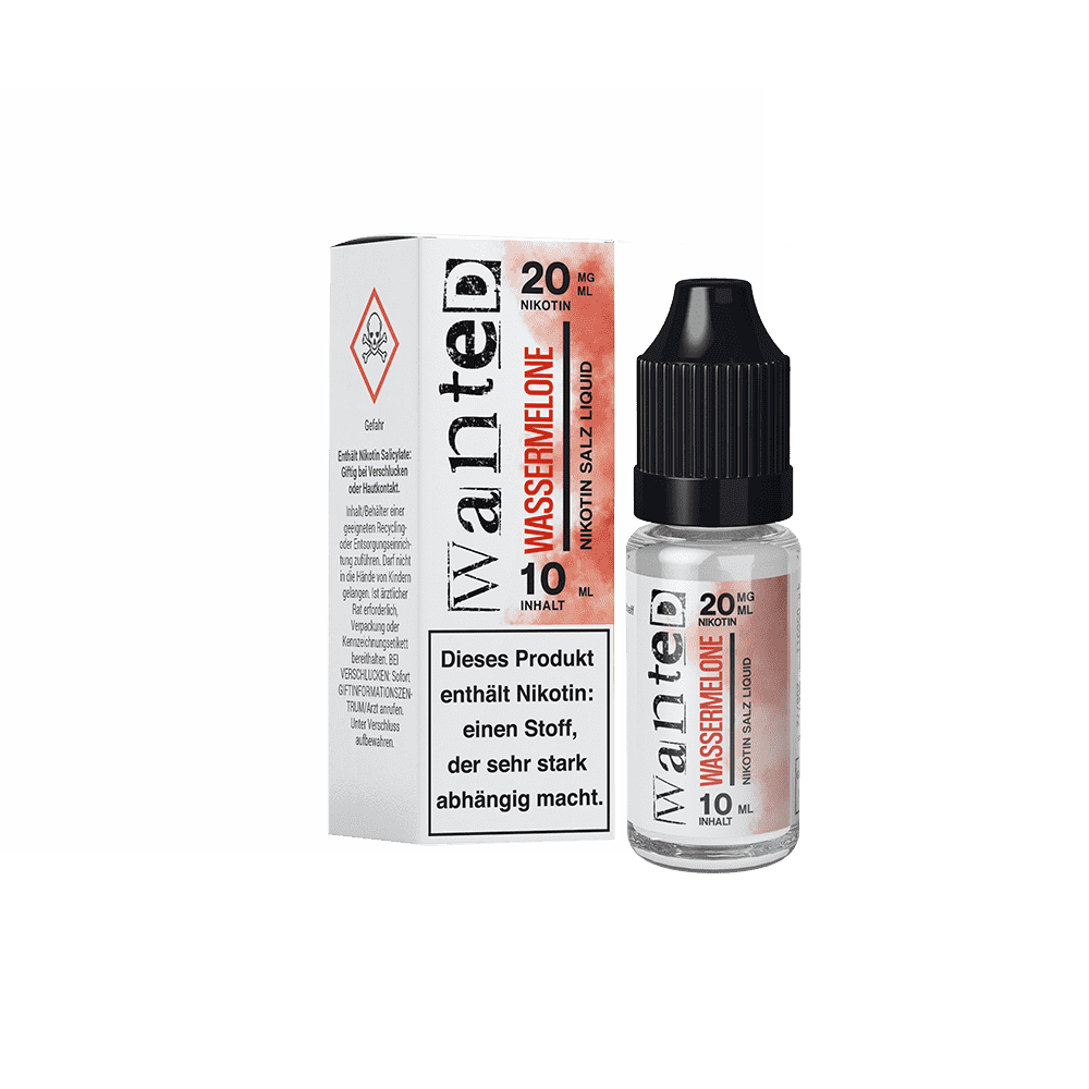 Liquid Wassermelone - Wanted Overdosed Nikotinsalz 20mg Liquid Wassermelone - Wanted Overdosed Nikotinsalz 20mg