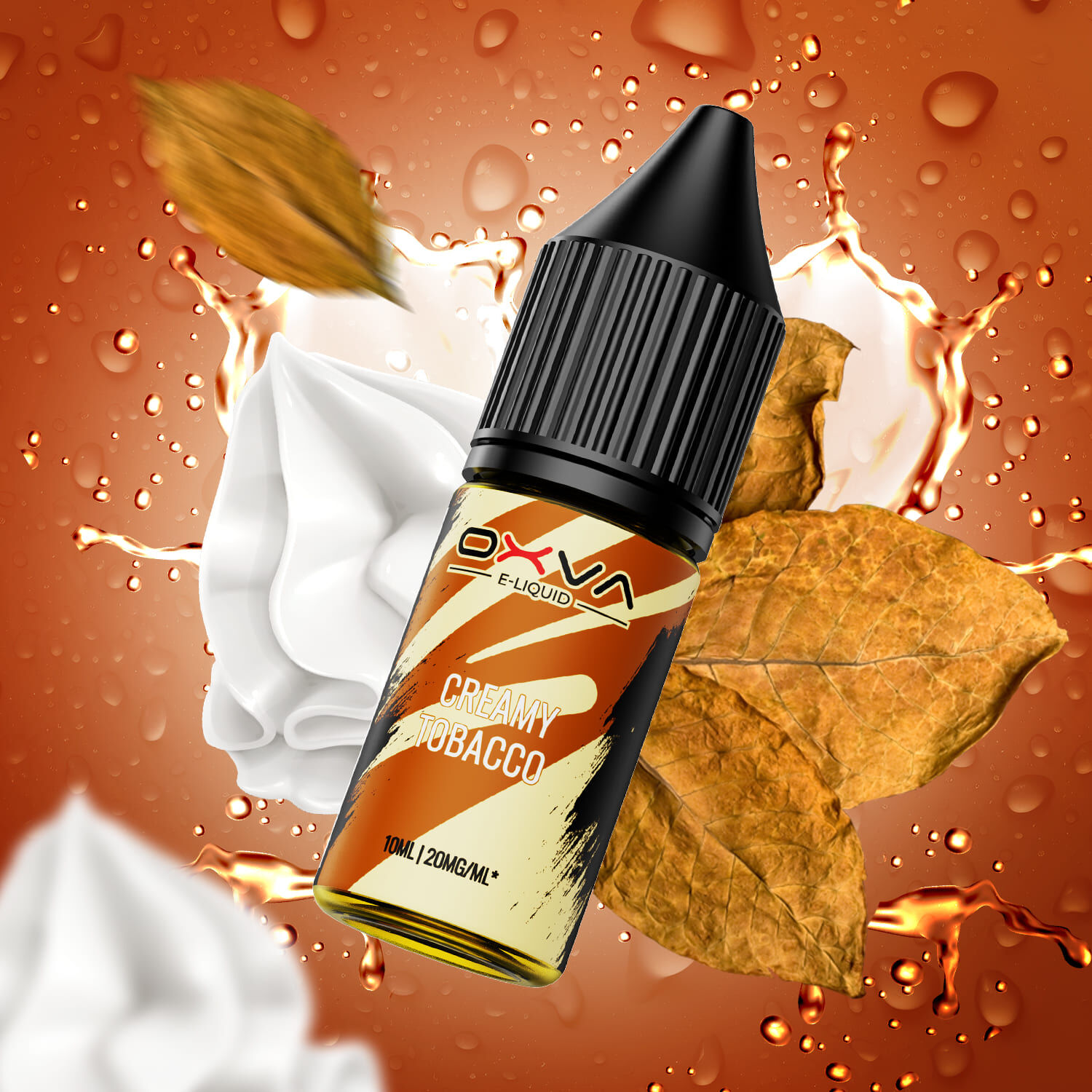 Liquid Creamy Tobacco - Oxva E-Liquid Nikotinsalz