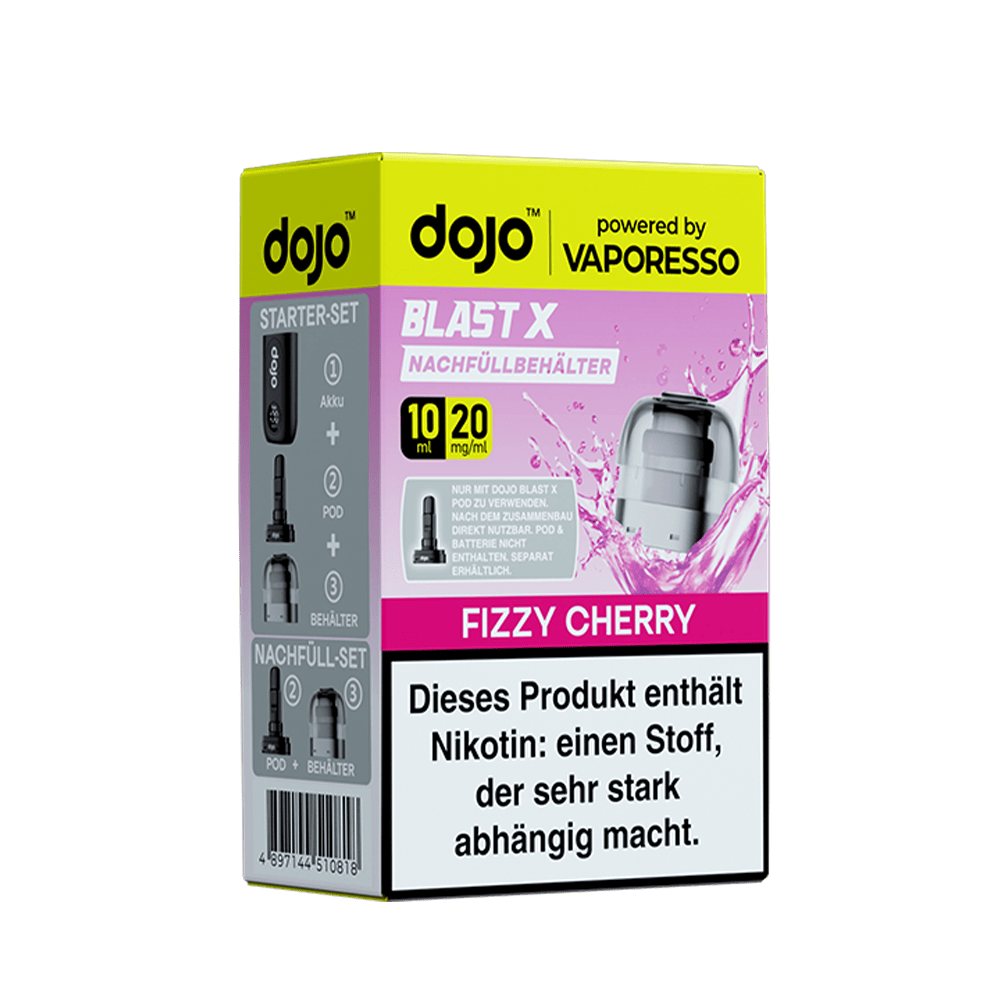 Vaporesso dojo Blast X Einweg Pod - Fizzy Cherry - 20mg