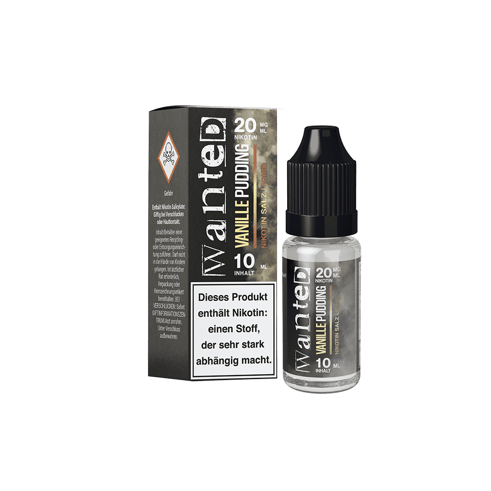 Liquid Vanillepudding - Wanted Overdosed Nikotinsalz