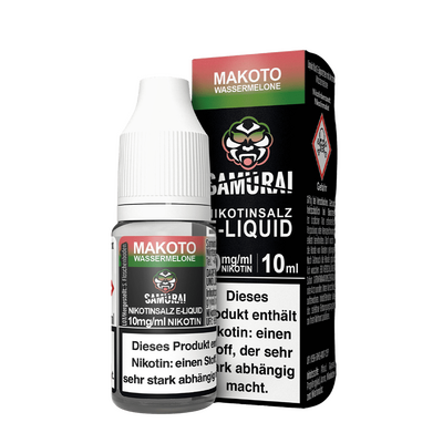 Liquid Makoto Wassermelone - Samurai Nikotinsalz 10mg
