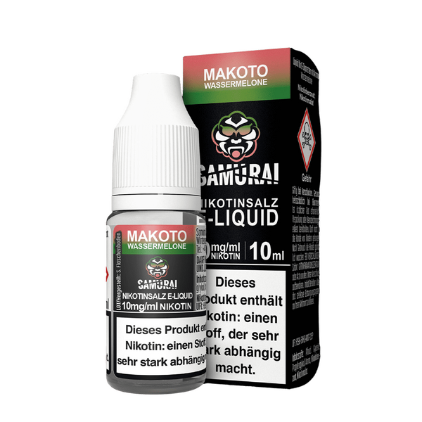 Liquid Makoto Wassermelone - Samurai Nikotinsalz 10mg