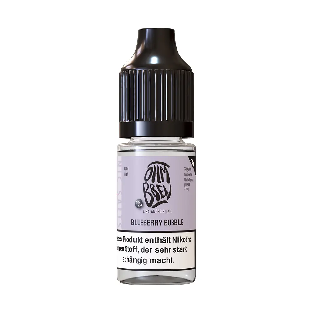 Liquid Blueberry Bubble - Ohm Brew Nikotinsalz 6mg 