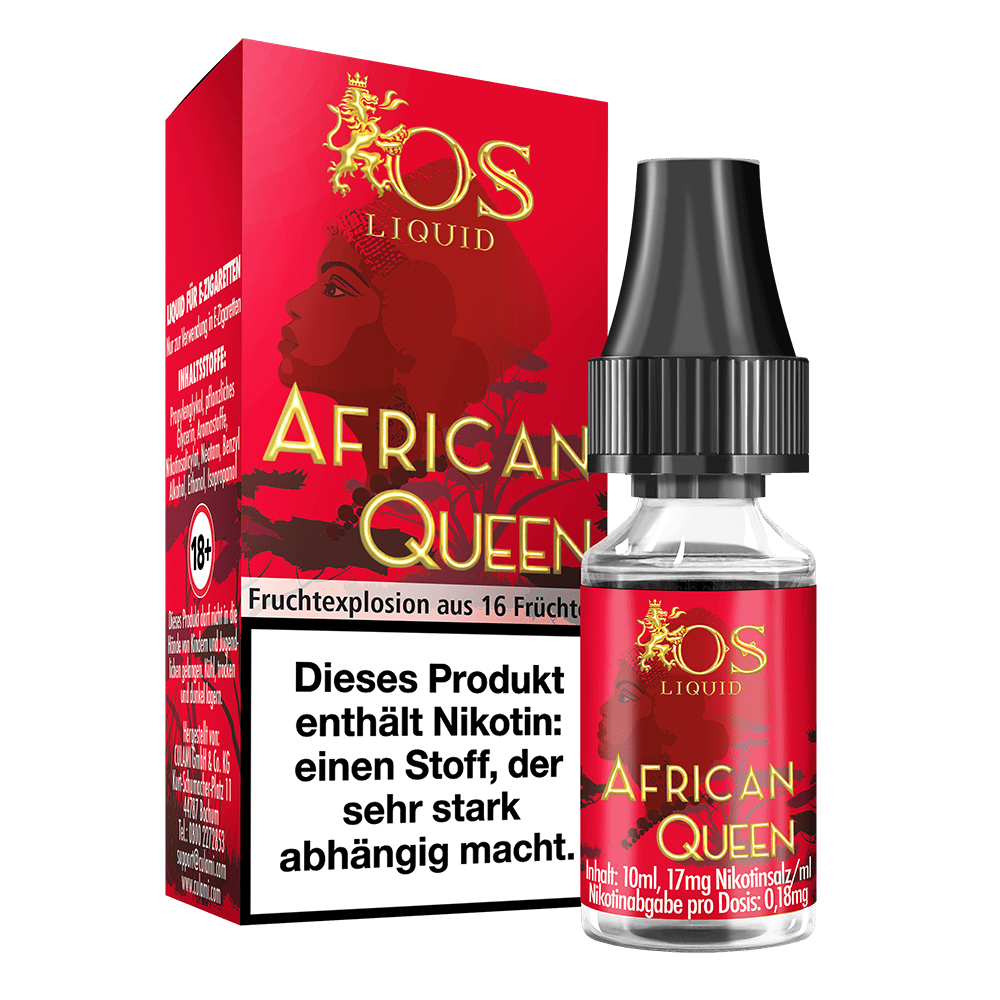 OS Liquid Nikotinsalz - African Queen - Liquid 17mg